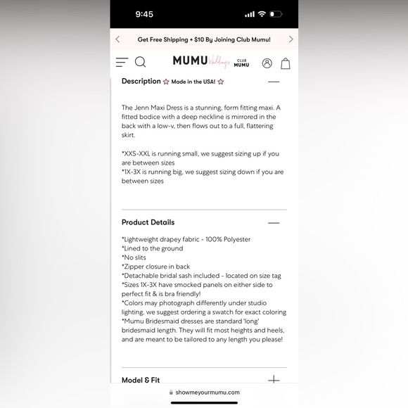 Show me your Mumu Jenn Maxi Dress - Picture 10 of 11